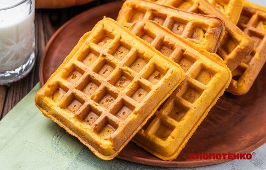 Гарбузові вафлі