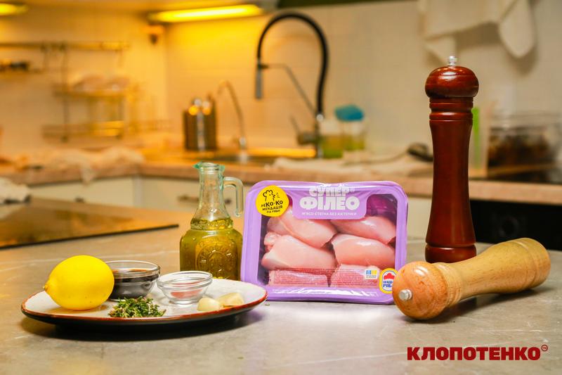 Інгредієнти для філе стегна в духовці 