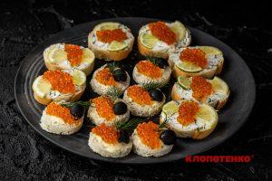 Канапки з ікрою