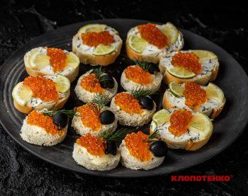 Канапки з ікрою