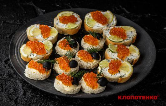 Канапки з ікрою
