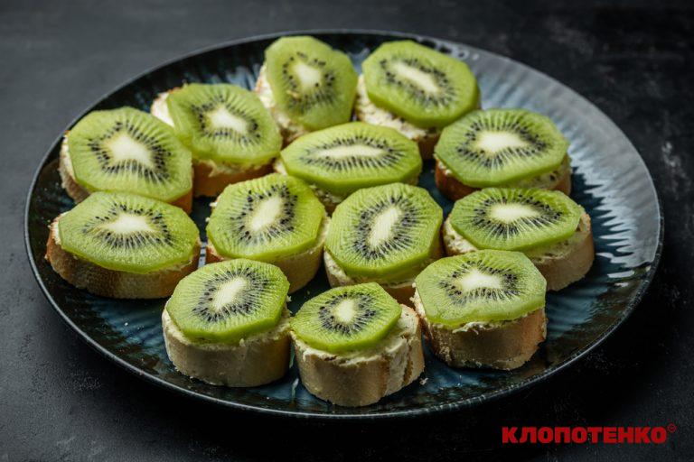 бутерброди з ківі