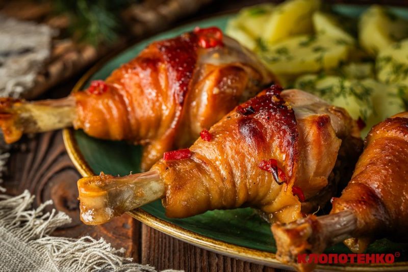 Курячі гомілки в духовці