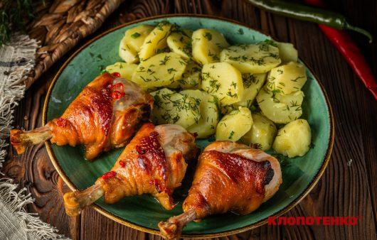 Курячі гомілки в рукаві