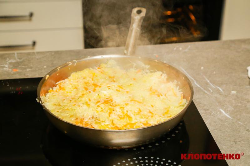 Обсмажування капусти