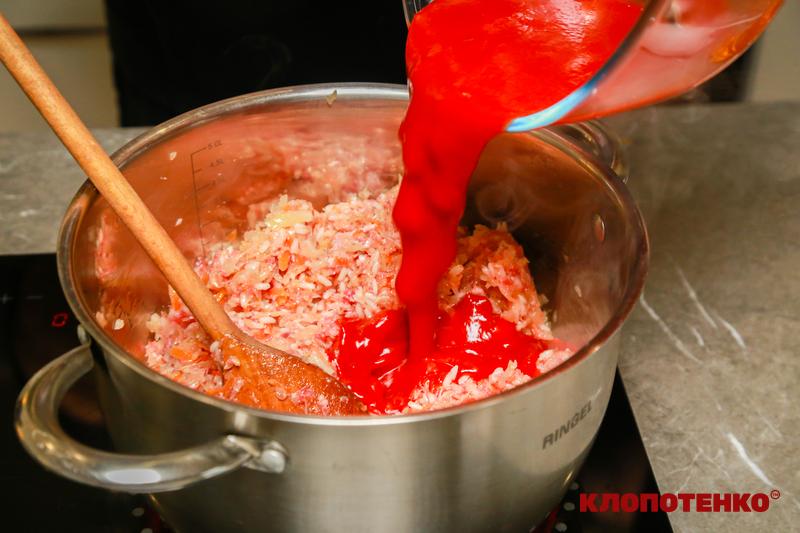 Приготування лінивих голубців