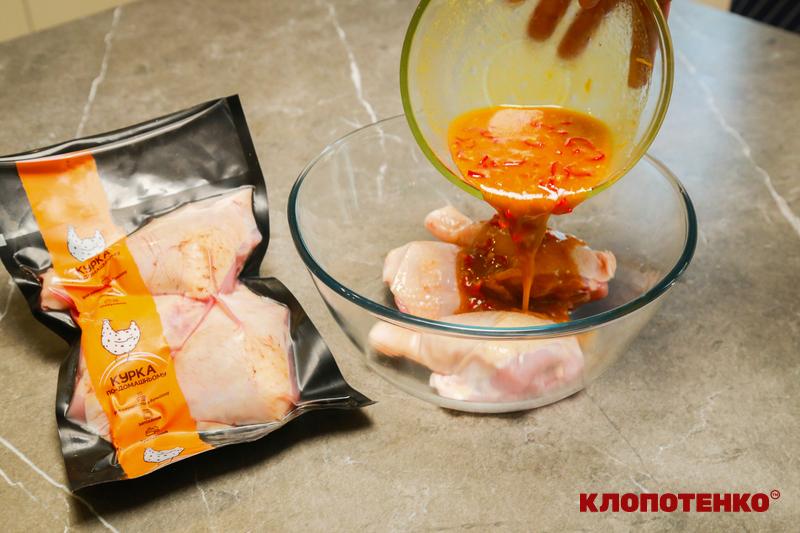 Маринування курячих гомілок