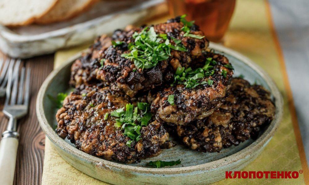 Рублені котлети з печінки