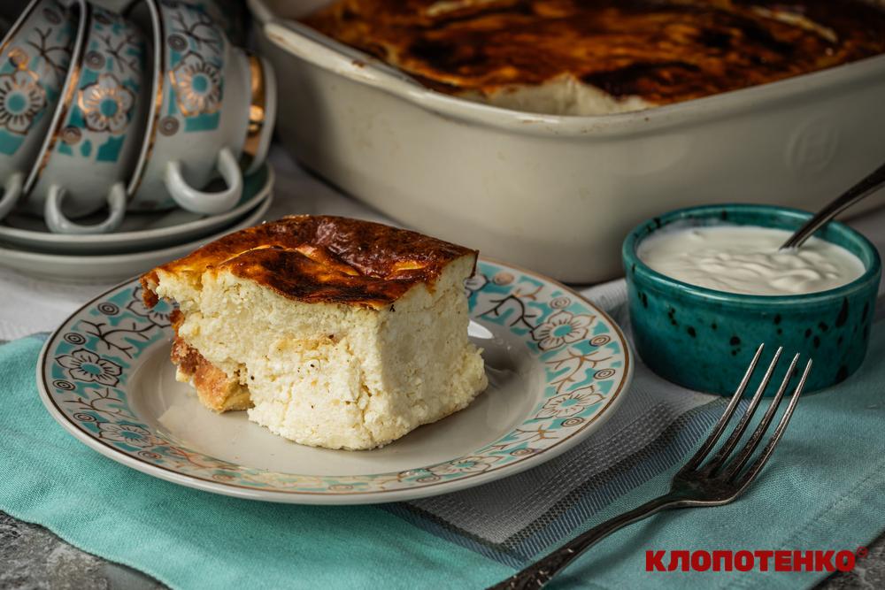 сирна запіканка з манкою