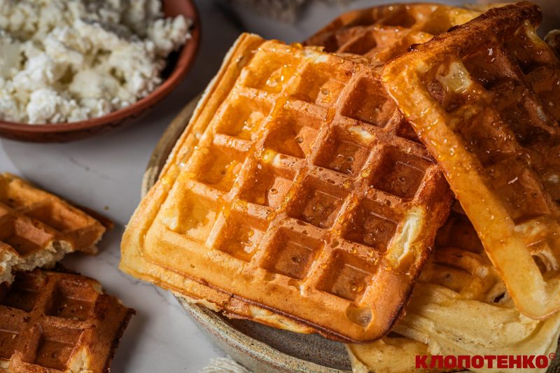 Сирні вафлі