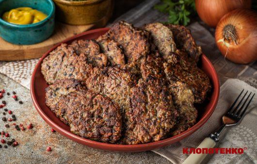 Рублені котлети з печінки