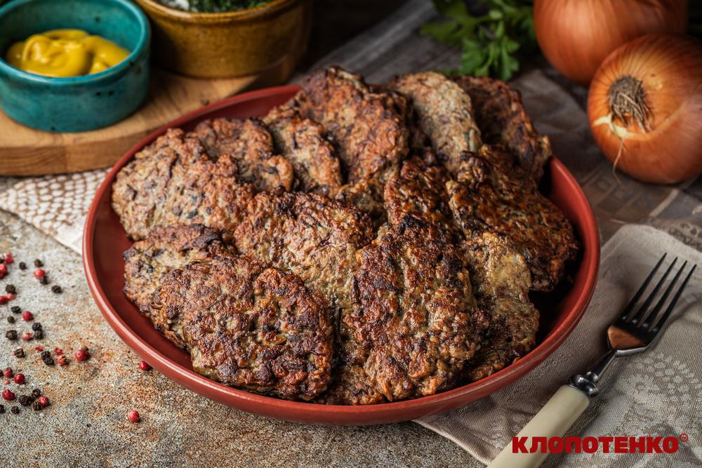 Рублені котлети з печінки