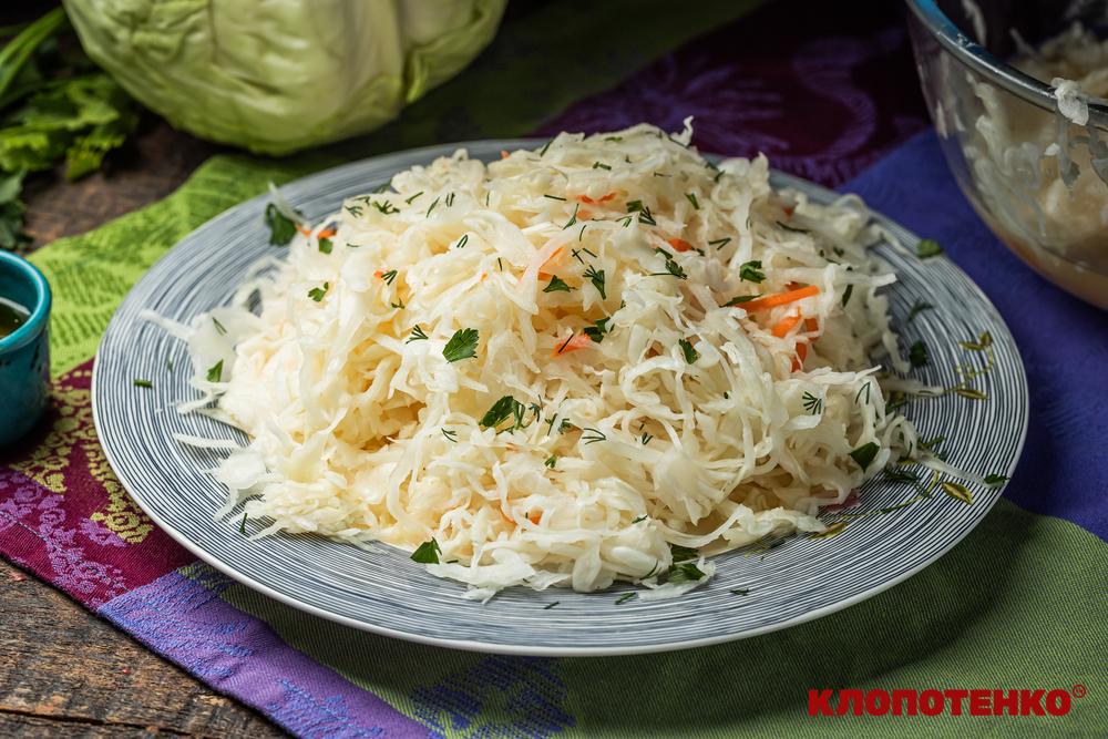 Квашена капуста з медом