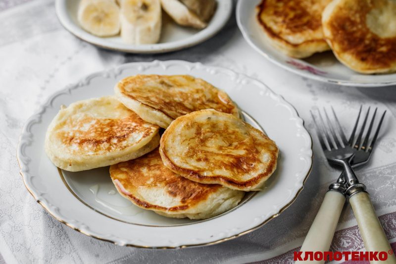  Оладки на кефірі