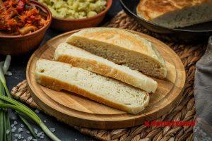 Хліб на сковороді