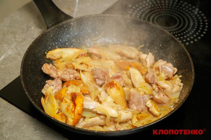 Приготування начинки для дерунів