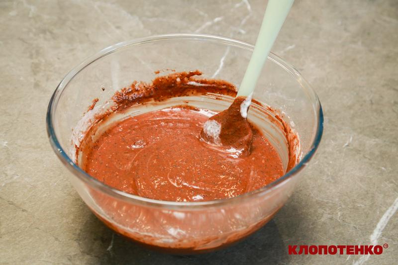 Приклад тіста для коржів на торт Спартак