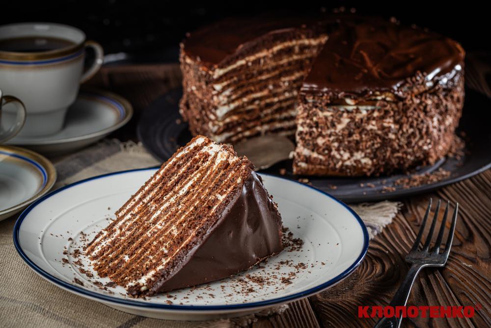 Торт Спартак на сковороді