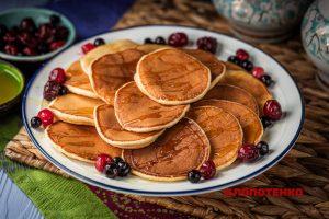 Панкейки на кислому молоці