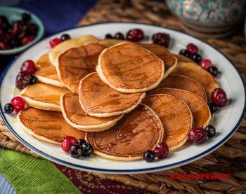 Панкейки на кислому молоці