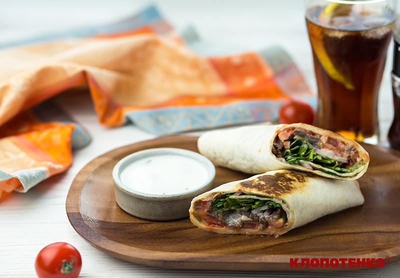Донер з телятиною за рецептом Євгена Клопотенка 
