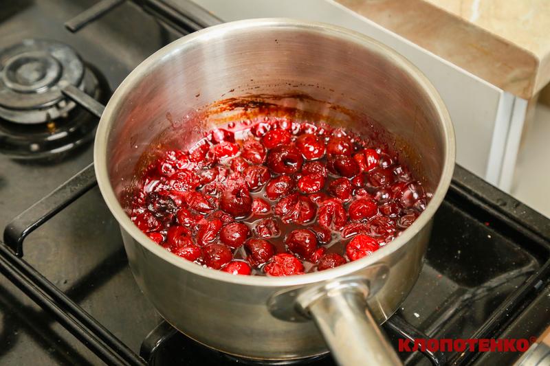 Приготування вишневої начинки