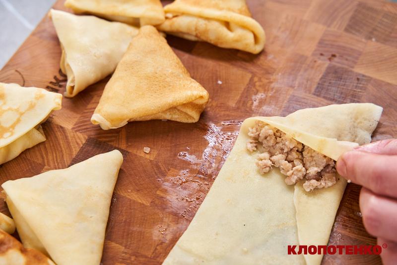 Формування трикутного налисника