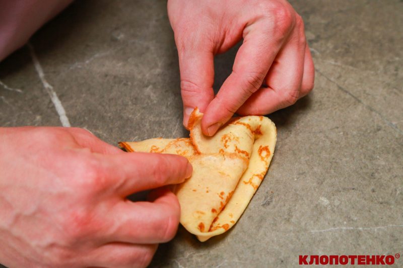 Формування налисника у формі ріжка