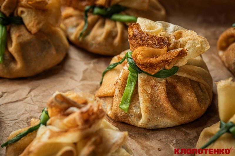 Млинець у формі торбочки