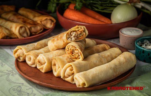 Млинці з куркою