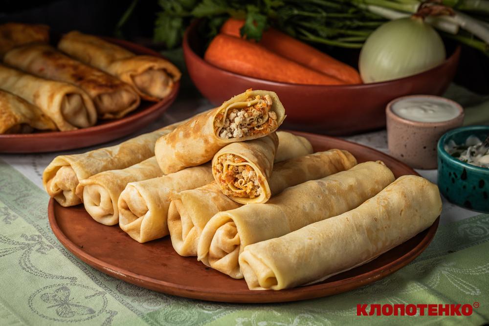 Млинці з куркою