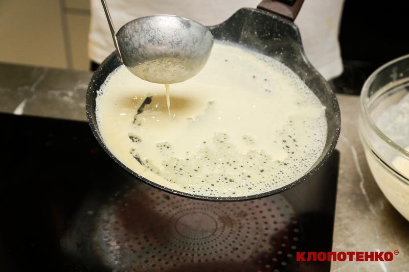 смаження млинців