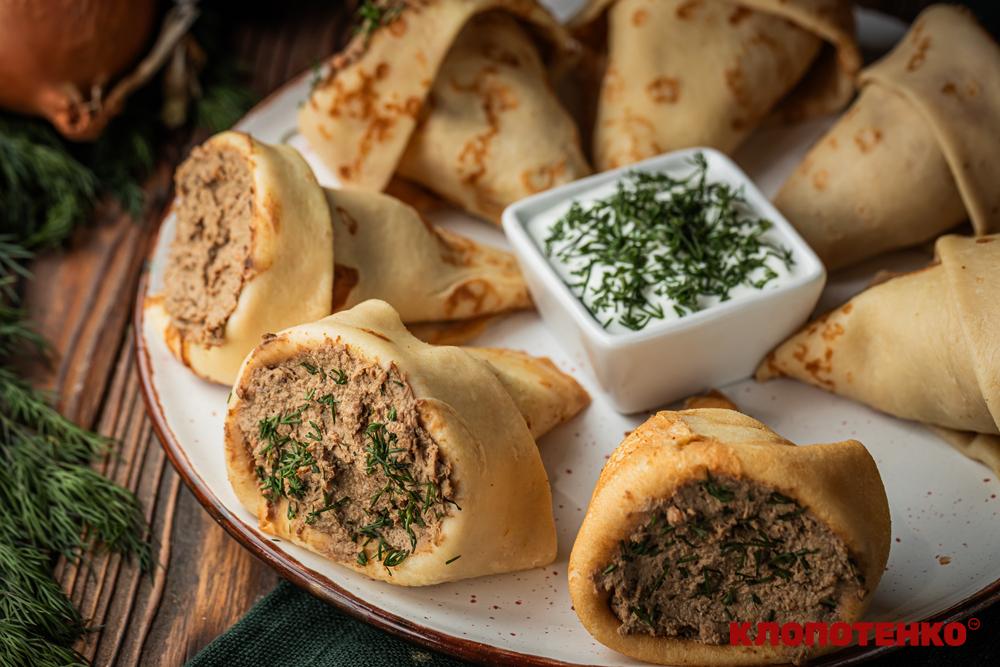 налисники з печінкою