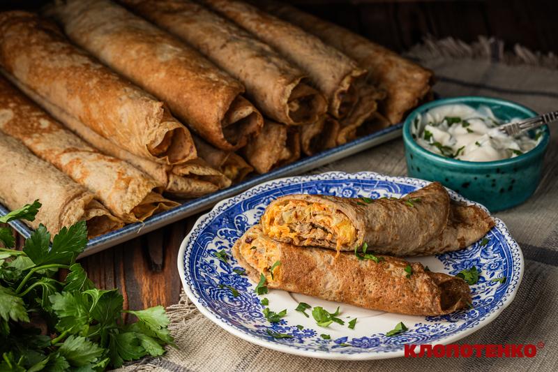 печінкові млинці зі свинячої печінки