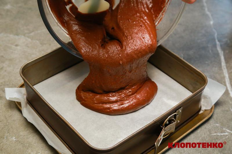 приготування шоколадного коржа