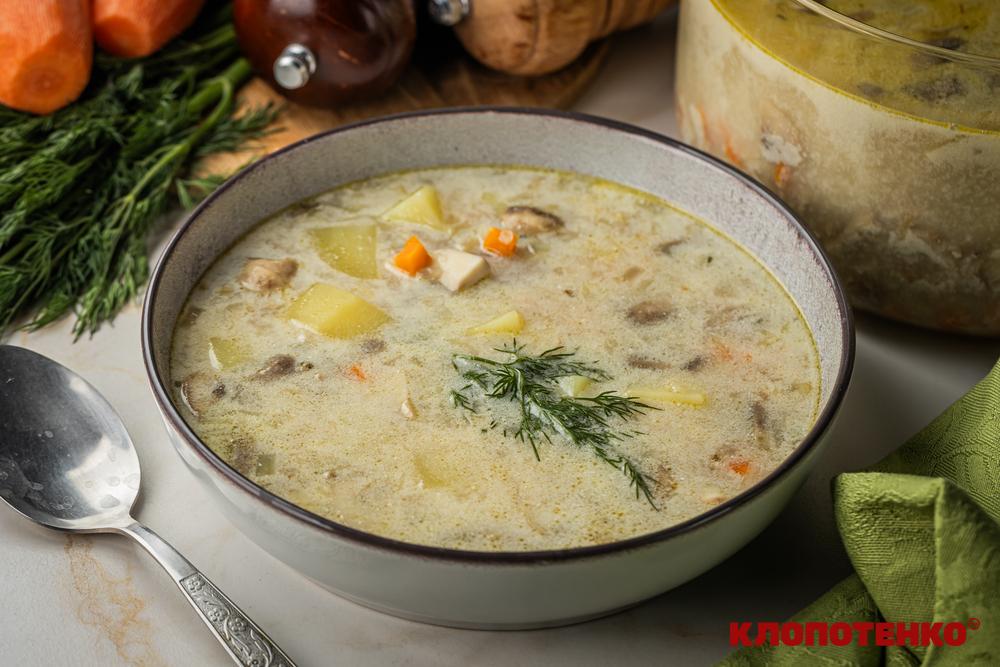 Грибна юшка