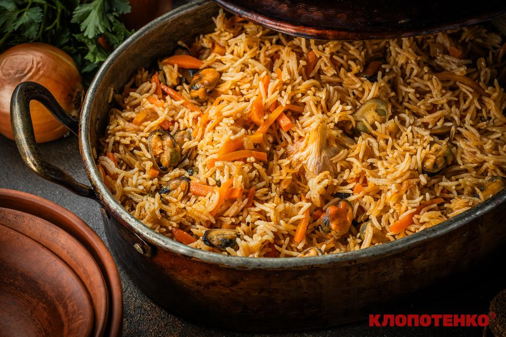 плов з мідіями