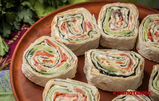 рулет з лаваша