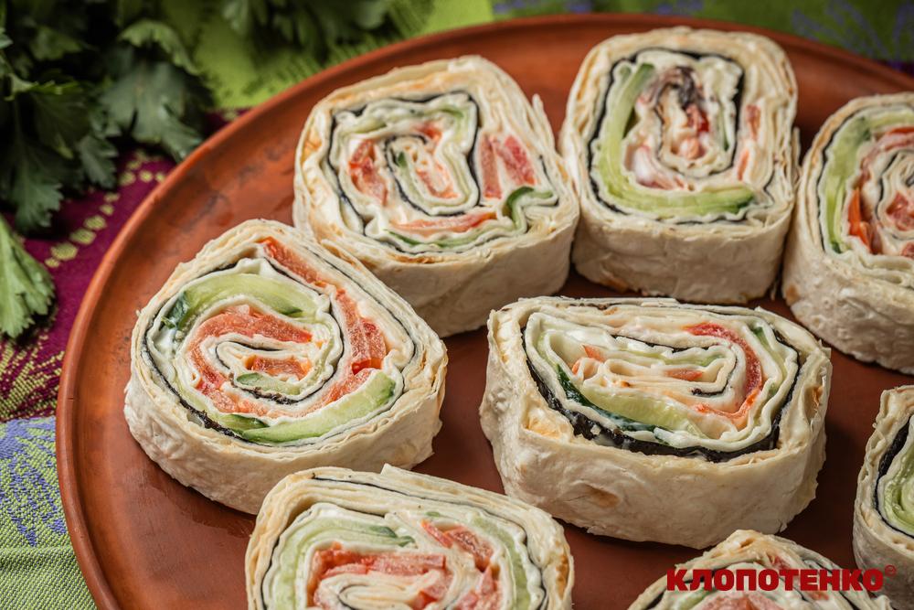 рулет з лаваша