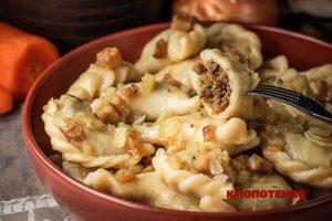 вареники з печінкою