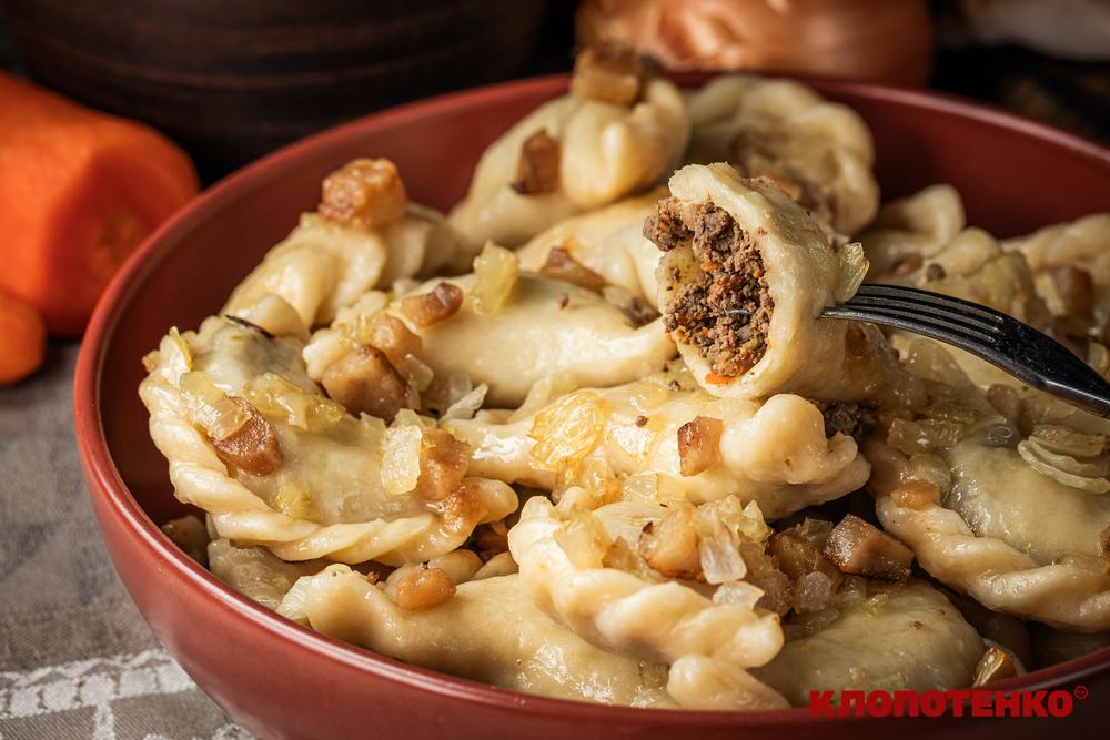 вареники з печінкою