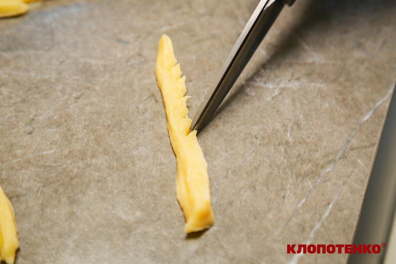 приготування декору з тіста