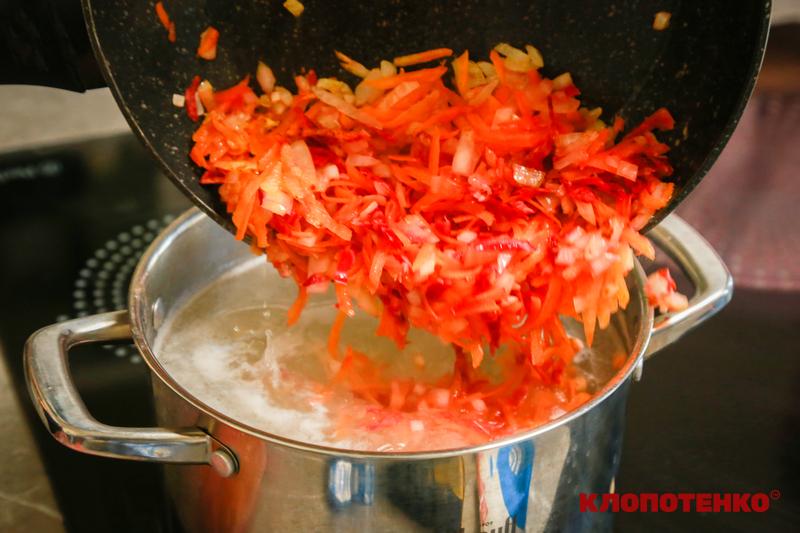 приготування борщу