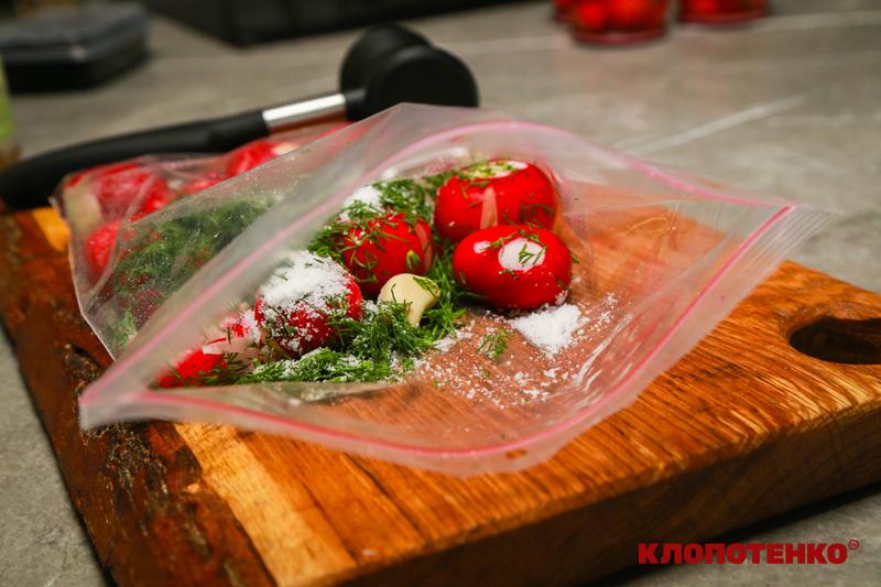 маринована бита редиска