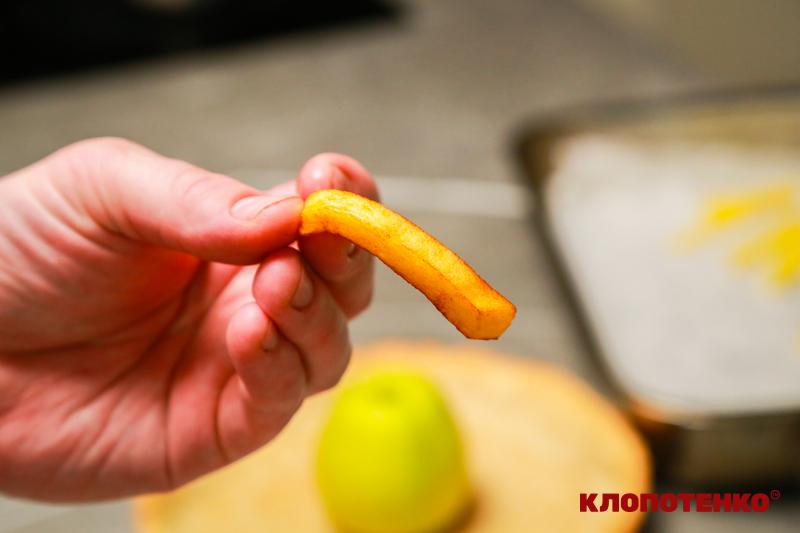 Смажена у фритюрі заморожена картопля розчаровує 