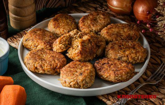 Котлети з консервованої сардини