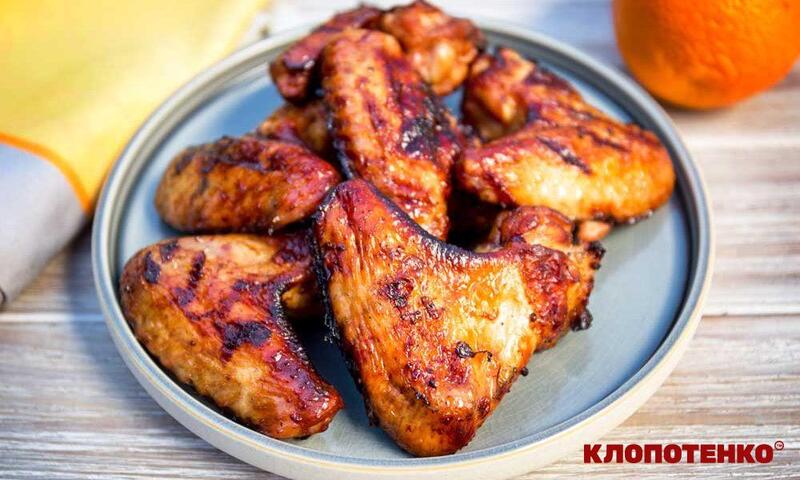 Медово-апельсиновий маринад для курячих крилець