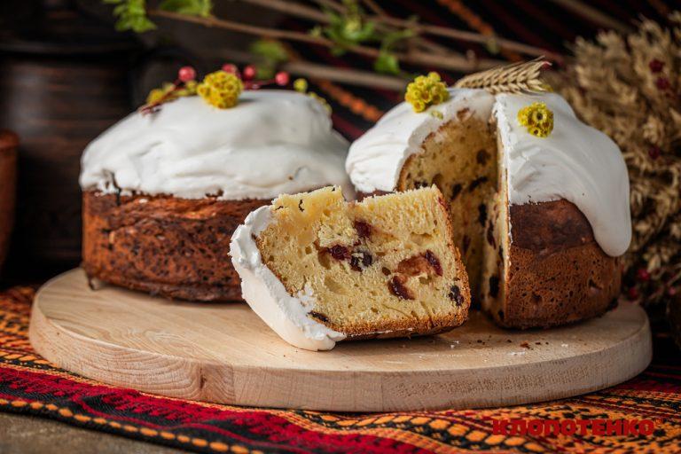 Паска на кефірі без дріжджів