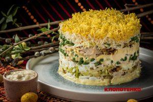 салат з куркою