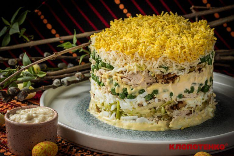 салат з куркою